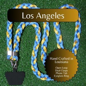 Braided Universal Phone Lanyard, Sports Team Colors, Los Angeles Rams Football